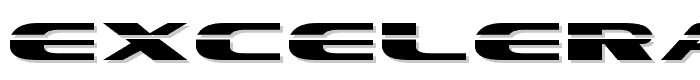 Excelerate Straight font